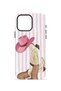 iPhone 15 Pro Max Vorian Double Layer Case Pink Rodeo - 3