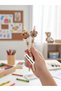 Cute Capybara Figured Pen Set of 2 Stylish and Fun Gift Stationery Pen for School and Office Black - 2