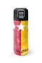 Kids Yellow Red 5 Star Lion Fan Patterned Steel Thermos with Straw and Direct Drinking 500 - 4