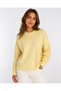 Women's Crew Neck Soft Textured Oversize Knitwear Sweater - 2