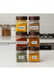 83 Pieces Spice, Nut, and Nutmeg Jar Labels Waterproof Kitchen Organizer Sticker Food Sticker Set