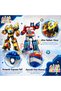 Transformers Balloon Set for Ages 9 - 14 Pieces Birthday Balloon Set – Optimus Prime Balloon & Bumblebee Balloon & Megatron Tank Balloon Set - 2