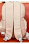 51666 Teddy Bear Mascot School Backpack Pink - 3