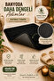 Black Bath Mat Soft Non-Slip Base Water Absorbent Machine Washable Home Floor Mat 40X60Cm - 5
