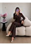 Jacket, Trousers and Double Blazer Set with Stone Accessories on the Collar - 2