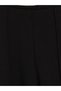 Ozmarka New Season Black High Waist Slim Fit Women's Trousers - 6