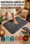 Gray Bath Mat Soft Non-Slip Base Water Absorbent Machine Washable Home Floor Mat 40X60Cm