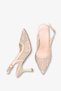 Helias Women's Stone Evening Dress Shoes - Gold - 4