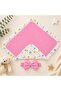 100% Cotton Bowknot Patterned Baby Swaddle Blanket – Newborn Hospital Discharge Sleeping Swaddle - 2