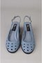 Seç 2625 Genuine Leather Heelled Women's Shoes (Heel Height: 6 cm) Blue - 3