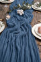 Bohemian Tulle Runner Tablecloth – Elegant Sophistication and Modern Table Decor - 3
