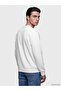 Lcwaikiki Classic White Crew Neck Men's Sweatshirt - 3