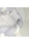 Cotton and Pique Fabric Knitted Baby Bed – with Zippered Mosquito Net, Removable Knitted Cover 60X80 cm - 4