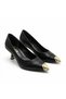 Vollex Metal Detailed Stylish Women's Heeled Shoes - 3
