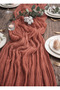 Bohemian Tulle Runner Tablecloth – Elegant Sophistication and Modern Table Decor - 3