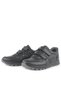 Rakerplus 3750-S1 100% Leather Velcro Black Sneaker Kids Sports Shoes - 2