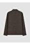 Southblue Brown Regular Fit 100% Linen Men's Shirt Jacket - 6