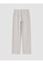 Lcw Curve Gray Plus Size Straight Fit Women's Jean Pants - 5