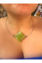 Jade Natural Stone Choker Necklace - 5