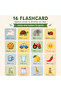 Educational Talking Cards to Support Children's Speech – Vocabulary, First Words, and Opposites – 16 Flashcards 32 Visuals - 4