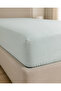 King Size Double Elastic Sheet Set 180X200 cm + 2 Pieces 50X70 cm Zippered Pillowcases - 3