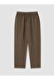 Lcw Vision Brown Regular Fit 100% Linen Men's Trousers - 5