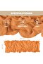 Artoide Mod Red Gauze Fabric Table Runner Boho Style Wedding Party Table Runner 76.2X304.8Cm Seasonal Decor - 5