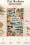 Beach Towel 70X140Cm Pool Spa Sauna Sports Cotton Absorbent Tropical Postcards - 3