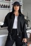 New Season Women's Oversize Belted Bomber Seasonal Jacket - 5
