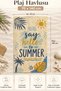 Beach Towel 70X140Cm Pool Spa Sauna Sports Cotton Absorbent Say Hello to Summer - 2