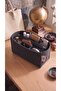 Six Compartment Clutch Cantali Organizer Smoky Color 28 X 15 X 12 Dimensions (Length X Height X Width) - 5