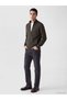Lcwaikiki Classic Green Regular Fit Stand Collar Men's Knitwear Cardigan - 3