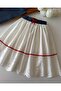 Girl's Blouse and Scallop Long Skirt 2-Piece Set - 6