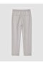 Southblue Gray Regular Fit Linen Blend Men's Trousers - 7