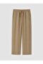 Xside Beige Relax Fit Linen Blend Men's Trousers - 4