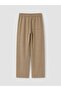 Xside Beige Relax Fit Linen Blend Men's Trousers - 7