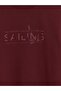 Lcwaikiki Classic Claret Red Crew Neck Printed Men's Sweatshirt - 6
