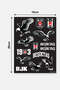 Sticker Set Black and White Eagle - Licensed Original - 2