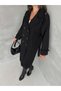 Women's Belted Double-Breasted Long Trench Coat - 4