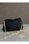 Mesbag women's genuine leather suede chain strap shoulder bag