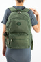 Imported Fabric Healthy Waterproof Convenient Backpack with Laptop Compartment - Lightweight Quality with Plenty of Pockets and Strap for Carrying (Middle School, High School & Adults) Length 47 cm Width 37) 2/D