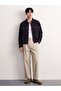 Xside Beige Loose Fit Men's Pleated Trousers