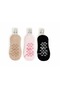 Thermal Bowknot Anti-Slip 3-Piece Socks - 2