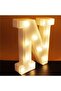 LED Letter Lights Alphabet Light Up Sign Night Light for Home Party Wedding Decoration (N) - 5