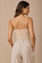 Women's 4-Piece Thin Strap Bra Cotton Flexible Undershirt - 4