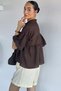 Women's Balloon Sleeve Gathered Shirt - 4