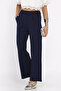 Women's Pleated Pipe Leg Pants - 2