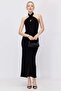 Women's Halter Cross Tie Dress