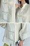 Gülseli Women's Style Button Detailed Loose Shirt - 5