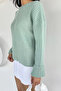 Gülseli Women's Stone Embroidered Self-Patterned Knitwear Sweater - 5